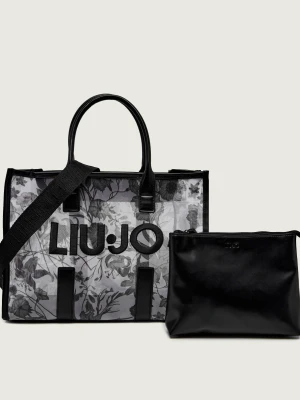 Liu Jo Beachwear Shopperka + saszetka czarny