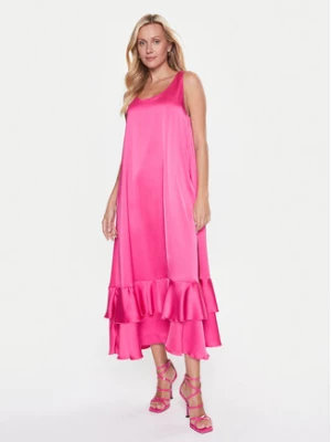Liu Jo Beachwear Sukienka codzienna VA3102 T3416 Różowy Regular Fit