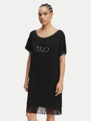 Liu Jo Beachwear Sukienka codzienna VA6031 JS360 Czarny Regular Fit