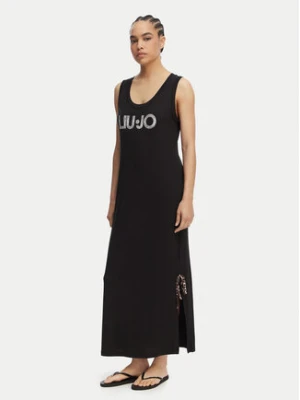 Liu Jo Beachwear Sukienka codzienna VA6215 JS360 Czarny Regular Fit