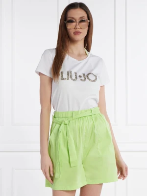 Liu Jo Beachwear T-shirt | Regular Fit biały