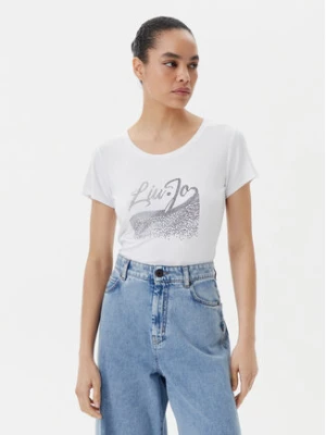 Zdjęcie produktu Liu Jo Beachwear T-Shirt VA5157 JS360 Biały Regular Fit