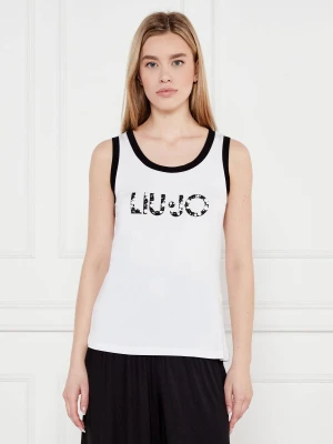 Liu Jo Beachwear Top | Regular Fit biały