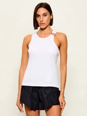 Liu Jo Beachwear Top | Slim Fit biały