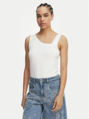 Liu Jo Beachwear Top VA6033 JS360 Biały Regular Fit