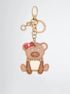 Liu Jo Bear Keyring Camel