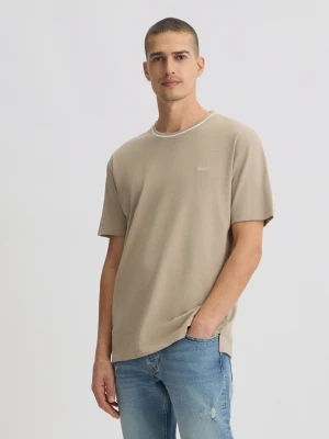 Liu Jo Beige Cotton T-shirt LIUJO