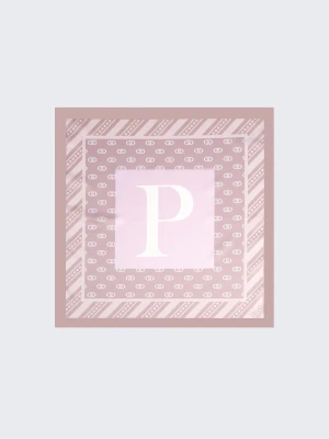 Liu Jo Beige Letter P Foulard LIUJO