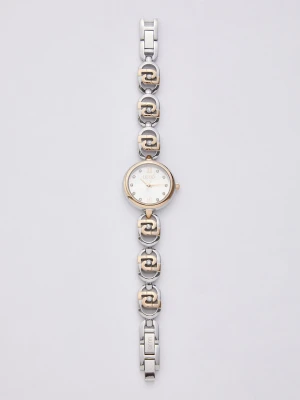 Liu Jo Bicolor Stainless Steel Watch With Logo LIUJO