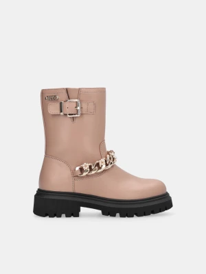 Liu Jo Biker Boots With Bejewelled Chain LIUJO
