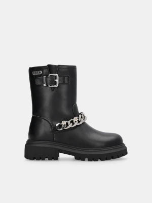 Liu Jo Biker Boots With Bejewelled Chain LIUJO