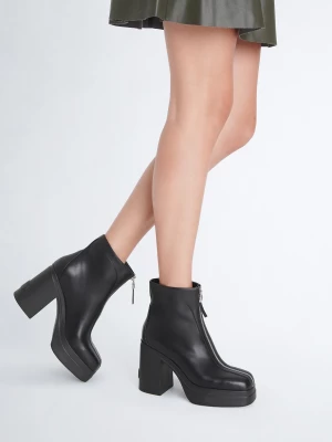 Liu Jo Black Ankle Boots With Zip LIUJO