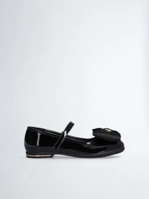 Liu Jo Black Ballet Flats With Maxi-bow LIUJO