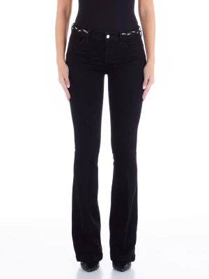 Liu Jo Black Bell-bottom Jeans LIUJO