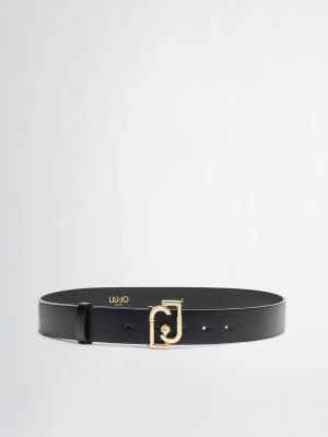 Liu Jo Black Belt With Logo LIUJO