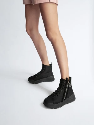 Liu Jo Black Boot Sneakers LIUJO