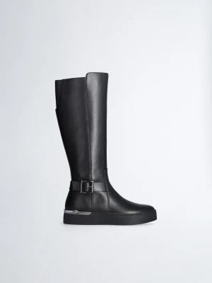 Liu Jo Black Boots With Buckle LIUJO