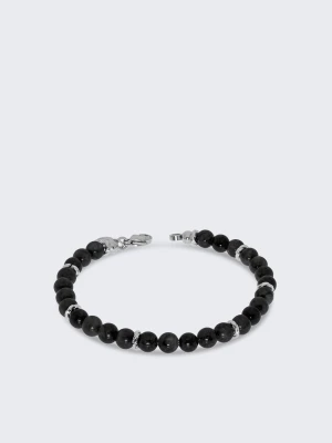 Liu Jo Black Bracelet With Beads LIUJO