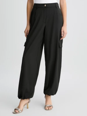 Liu Jo Black Cargo Trousers LIUJO