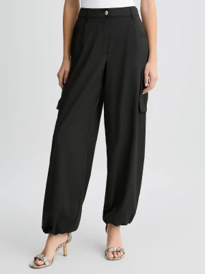 Zdjęcie produktu Liu Jo Black Cargo Trousers LIUJO