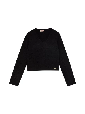 Liu Jo Black Chenille Sweater LIUJO