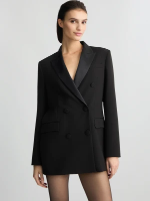 Liu Jo Black Double-breasted Jacket LIUJO