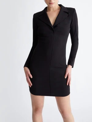 Liu Jo Black Dress With Lapels LIUJO