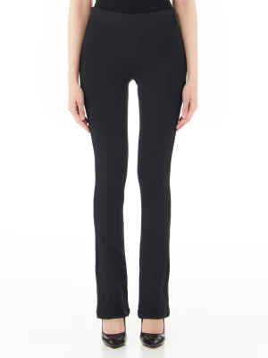 Liu Jo Black Fared Trousers LIUJO