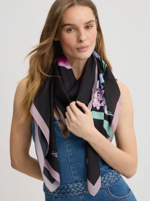 Liu Jo Black Floral Foulard LIUJO