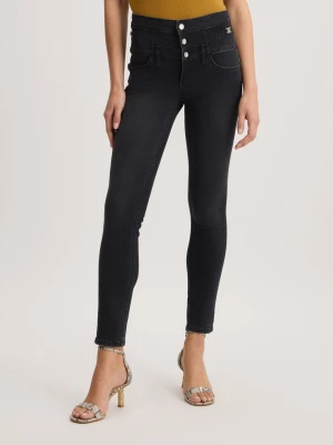 Zdjęcie produktu Liu Jo Black High-rise Skinny Jeans LIUJO