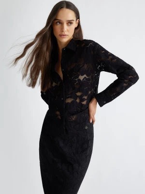 Liu Jo Black Lace Shirt LIUJO