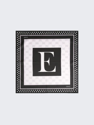 Liu Jo Black Letter E Foulard LIUJO