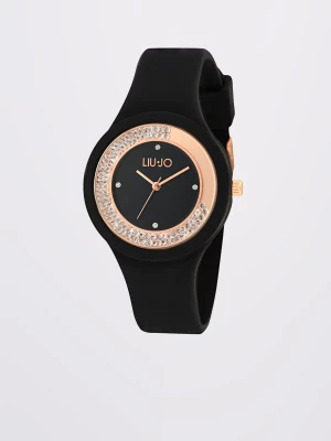 Liu Jo Black Silicone Watch LIUJO