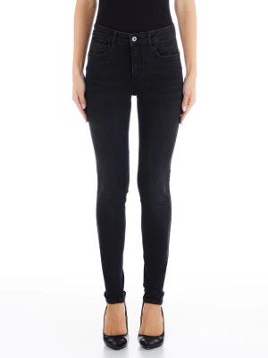 Liu Jo Black Skinny Jeans With Gemstones LIUJO