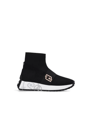 Liu Jo Black Sock Sneakers With Logo LIUJO