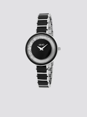 Liu Jo Black Steel Watch LIUJO