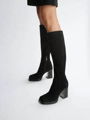 Liu Jo Black Stretch Knee-high Boots LIUJO