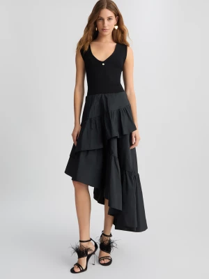 Liu Jo Black Taffeta Dress LIUJO