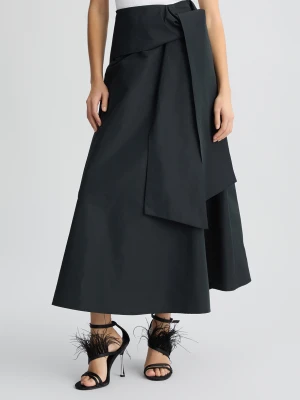 Liu Jo Black Taffeta Skirt LIUJO