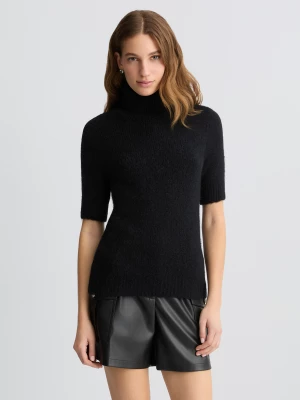 Liu Jo Black Turtleneck With Cut-out LIUJO