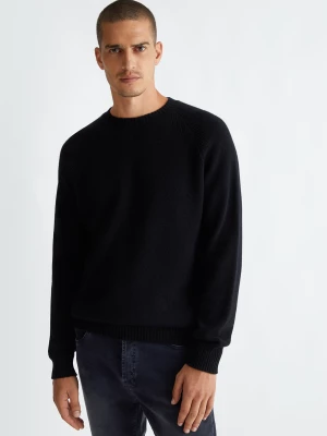 Liu Jo Black Wool Blend Pullover LIUJO