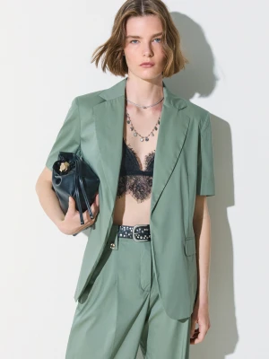 Liu Jo Blazer With Belt zielony