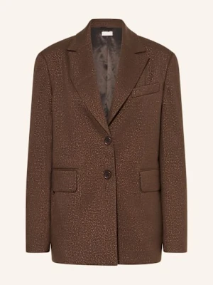 Liu Jo Blezer Z Błyszczącą Przędzą braun