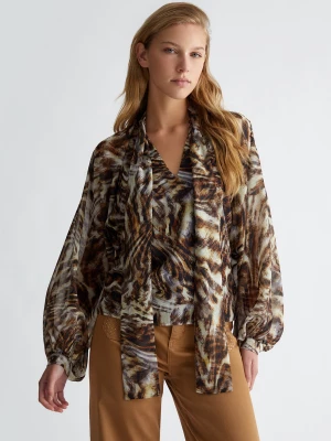 Liu Jo Blouse With Animal-print LIUJO