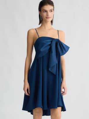 Liu Jo Blue Dress With Bow LIUJO