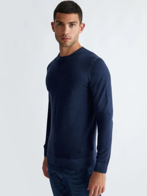 Liu Jo Blue Merino Wool Sweater LIUJO