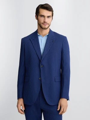 Liu Jo Blue Pinstripe Blazer LIUJO