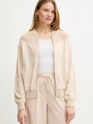 Liu Jo bluza damska kolor beżowy gładka TA5071 T2900
