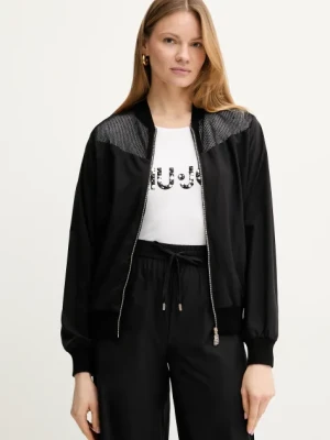 Liu Jo bluza damska kolor czarny gładka TA5071 T2900