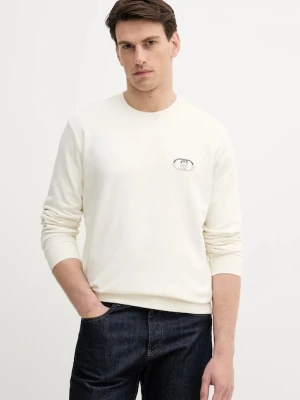 Liu Jo bluza męska kolor biały gładka QA5137 F0966